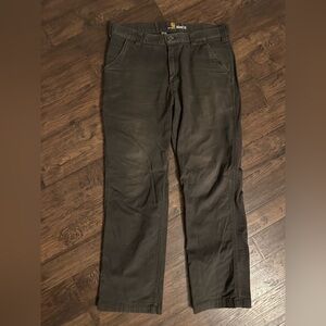 Carhartt Green Relaxed Fit Pants 34 x 30